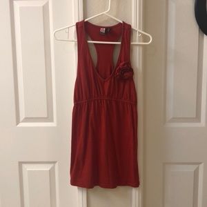 Love on a Hangar Racer Back Top